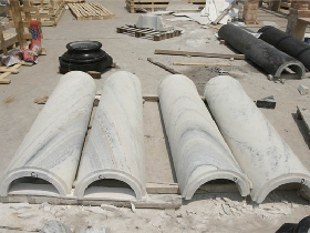 Marble Column for Hammam Decoration 020