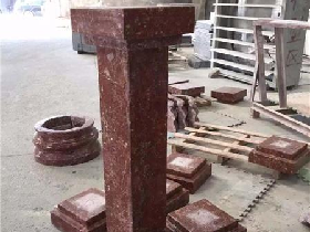 Marble Column for Hammam Decoration 056