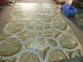Gold Foil Mosaic Hammam 009