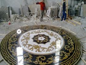 Marble Medallion for Spa Center 005