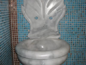 Hand Carved Marble Bath Kurnas