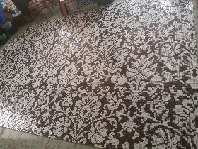 Hammam Glass Mosaic Wall Pattern 063