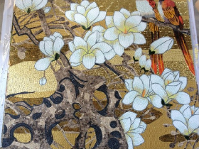 Glass Art Mosaic Wall Mural Hammam 013