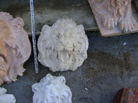 Wall Mounted Marble Lion Head Fountain