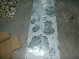 Golden Leaf Mosaic Pattern for Hamam 064