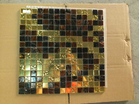 Real Gold Mosaic Hammam Wall 003