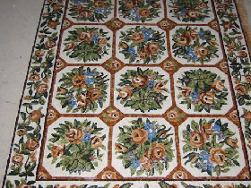 Marble Hammam Mosaic Pattern 013