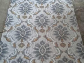 Hammam Glass Mosaic Wall Pattern 014