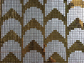Golden Leaf Mosaic Pattern for Hamam 035