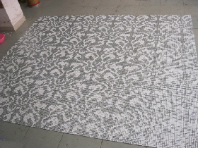 Hammam Glass Mosaic Wall Pattern 076