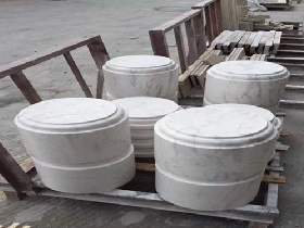 Marble Column for Hammam Decoration 061