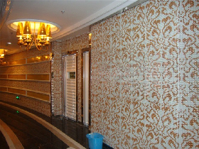 Luxury Golden Mosaic Hammam Wall 024