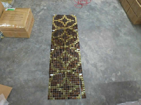 Golden Leaf Mosaic Pattern for Hamam 005