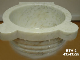 Turkish Bath Marble Basin BTH-2
