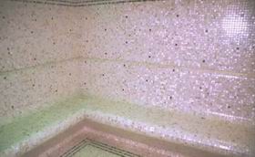 Mother of Pearl Shell Mosaic Hammam Project