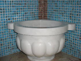 Turkish Bath Marble Basin