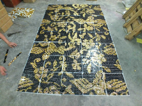 Gold Foil Mosaic Hammam 017