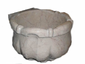 Marble Kurna Sinks for Turkish Bath