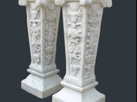 Marble Hammam Columns 012