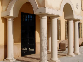 Marble Column for Hammam Decoration 015