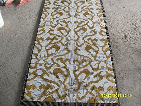 Gold Mosaic Pattern Hammam 032