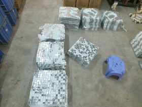 Silver Mosaic Pattern for Hammam 009