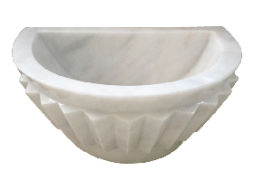 White Marble Hamam Basins