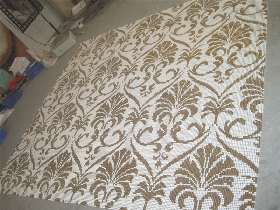 Hammam Glass Mosaic Wall Pattern 080