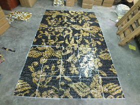 Gold Foil Mosaic Hammam 016