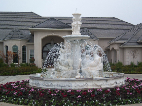 Outdoor Marble Fountain