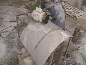 Marble Column for Hammam Decoration 033