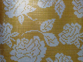 Hammam Glass Mosaic Wall Pattern 020