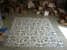 Gold Mosaic Pattern Hammam 020