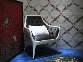 Hammam Glass Mosaic Wall Pattern 056