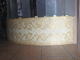 Hammam Glass Mosaic Wall Pattern 033