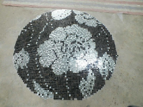 Gold Foil Mosaic Hammam 005