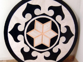 Marble Hammam Water Jet Medallion