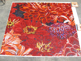 Glass Art Mosaic Wall Mural Hammam 046