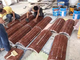 Marble Column for Hammam Decoration 053