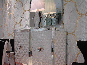 Golden Leaf Mosaic Pattern for Hamam 016