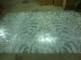 Gold Mosaic Pattern Hammam 023