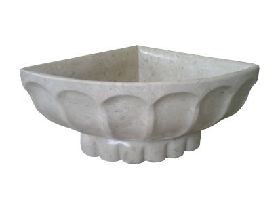 White Marble Hamam Basin