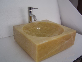 Yellow Onyx Basin