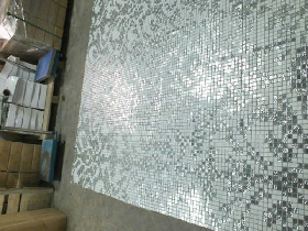 Silver Mosaic Pattern for Hammam 005