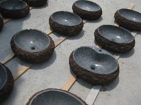 Cobble Stone Antiqued Sink