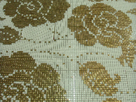 Gold Foil Mosaic Hammam 003