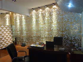 Gold Mosaic Pattern Hammam 013