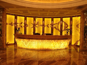 Onyx Reception Area Decor