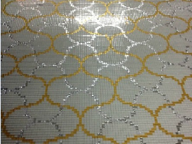 Golden Leaf Mosaic Pattern for Hamam 022