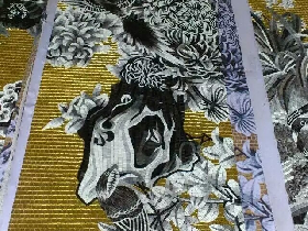 Glass Art Mosaic Wall Mural Hammam 019